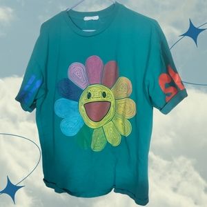 TAKASHI MURAKAMI INSPIRED SHOW JIE GRAPHIC TEE Size Men's L